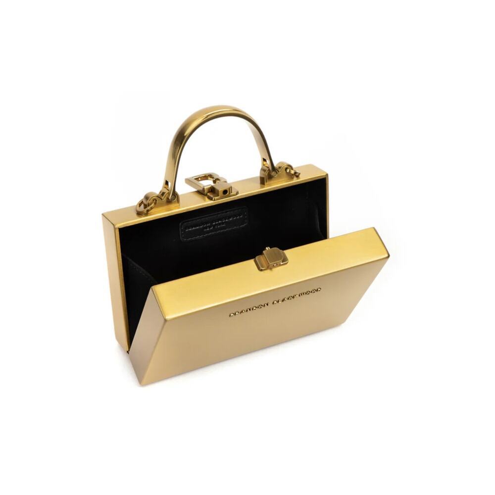 Brandon Blackwood Gold Slim Metal Trunk - Picture 3 of 3